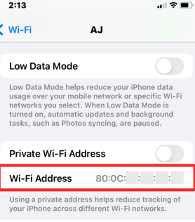 青阳苹果青阳mac维修如何在iPhone查找MAC地址