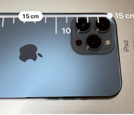 青阳苹果14维修分享如何使用iPhone14测距仪测量身高 